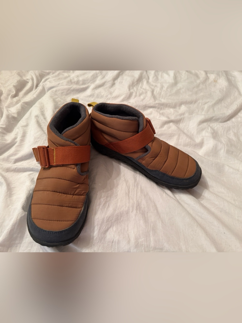 Chaco Men's Brown & Navy Blue Camp Boots US 10